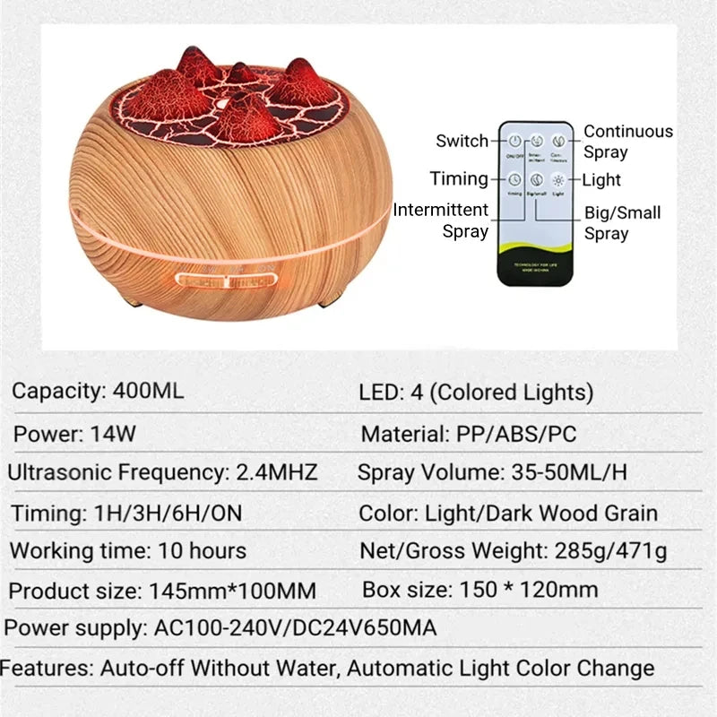 LavaGlow Remote Control Humidifier