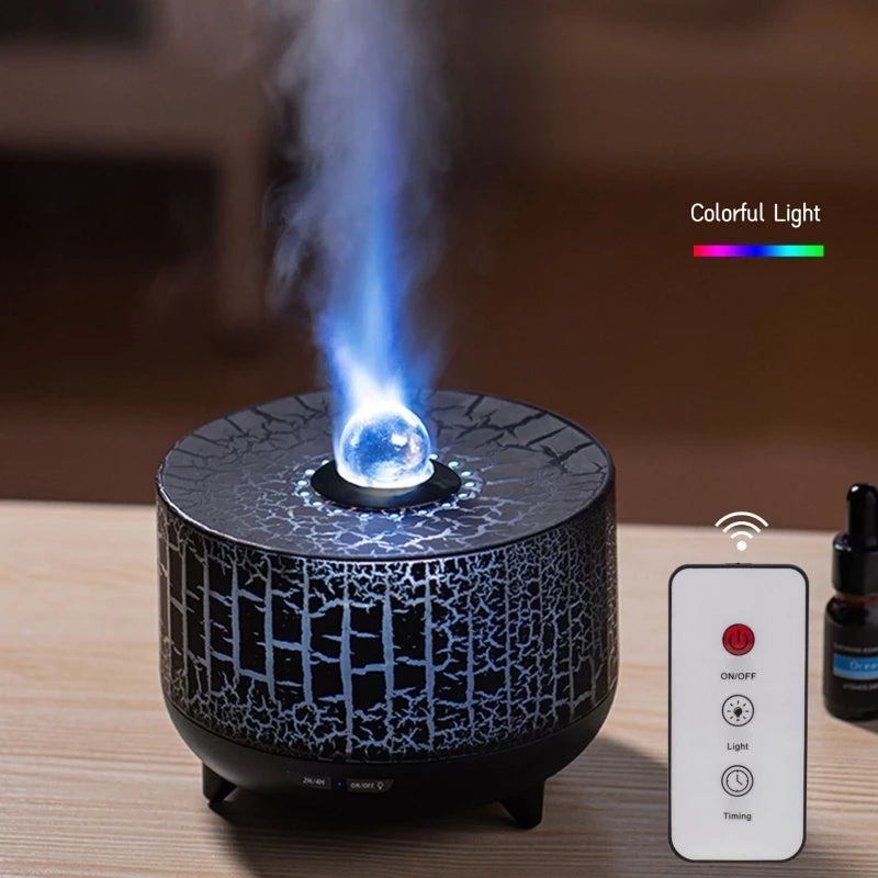 FlameAura Aromatherapy Diffuser & Heavy Fog Sprayer