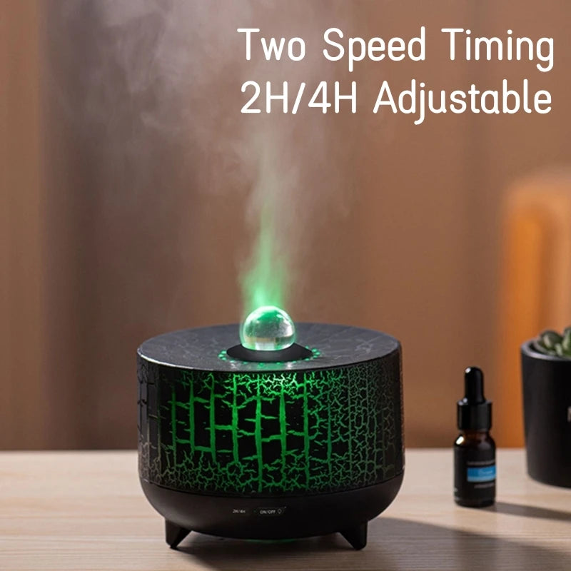 FlameAura Aromatherapy Diffuser & Heavy Fog Sprayer